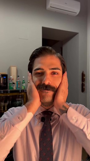 Traditional Italian Straight Blade Shaving ASMR | daniele maullu