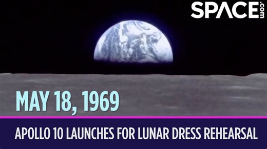 OTD in space - May 18: Apollo 10 launches for lunar landing dress rehearsal