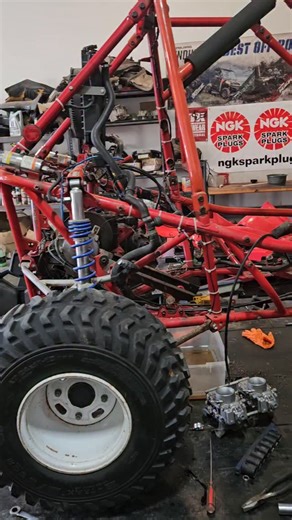 CK Powersports (Corey Kruse) on Instagram: "Making progress on the 800 rotax powered honda pilot for @daxshepard. Follow along on my YouTube page to see the full build! #honda #hondapilot #skidoo #rotax #2stroke #buildseries #youtube #daxshepard #ckpowersports"