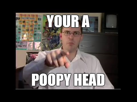 YOURE A POOPY HEAD (avgn/nostalgia critic remix)