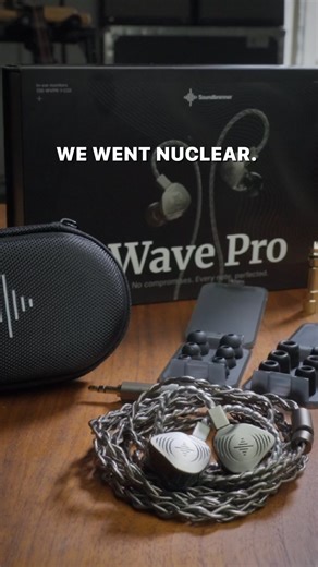 If your in-ears are holding you back, you hear it immediately 👂 Wave Pro’s four dedicated drivers keep bass, mids, and highs exactly where they belong. Accurate monitoring, zero distractions. $199 USD (down from $349 USD) | Soundbrenner