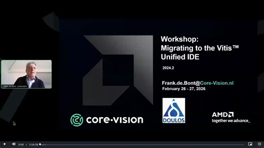 Migrating to the Vitis Embedded Software (1)