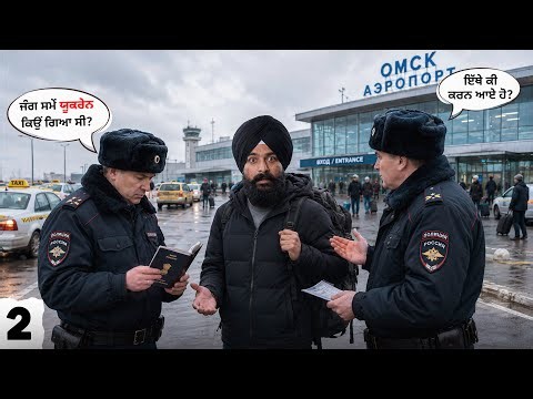 ਰਸ਼ੀਆ🇷🇺 ਐਂਟਰੀ ਤੇ ਸ਼ੱਕੀ ਪੁਛਗਿੱਛ😱 Russia 6.0