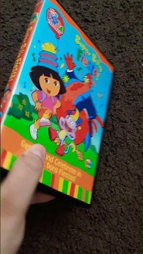 Dora the explorer super silly fiesta dvd unboxing