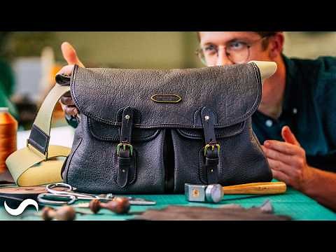 How the Finest Leather Bags Are Handmade in England