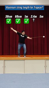 What's the maximum length for Yo-Yo trick Trapeze?🤔🪀 ✨Get yo-yos from the link in bio✅️ @rewindyoyo 📍en.yoyostorerewind.com 🪀Player: Shinya Kido @shinyakido (2009 World 1A Champion) [ We are Yo-Yo Store REWIND!!] 📍A world leading yo-yo store based in Japan & California USA. 🌎Shipping to more than 80 countries all over the world. 🌟We will be also waiting for you in Tokyo Shibuya Store in Japan. #yoyo #yoyotricks #performance | Yo-Yo Store REWIND