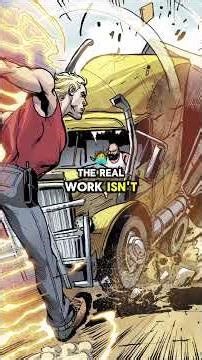 Flash Banned from Running by Batman... #comics #dccomics #flash #batman