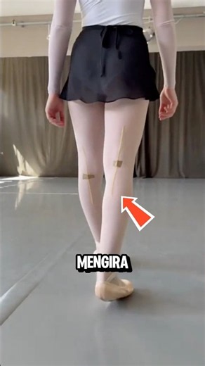 Why Do Ballet Dancers Stick This to Their Legs⁉️😱