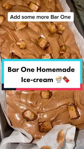 Homemade Bar One Ice Cream Recipe