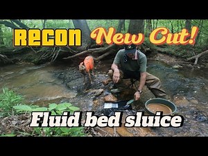 New Cut and on the Gold! Fluid bed Sluice
