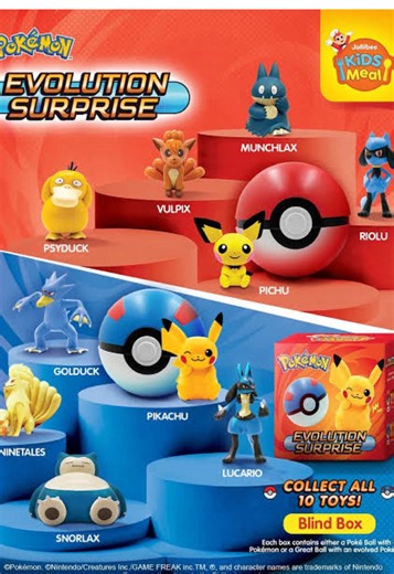 Part 4 | Jollibee Pokemon Toy Unboxing with us ✨❤️‍🩹