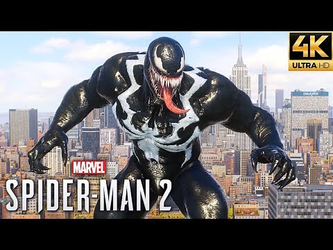 Marvel's Spider-Man 2 PC - Venom Free Roam Gameplay Mod (4K 60FPS)