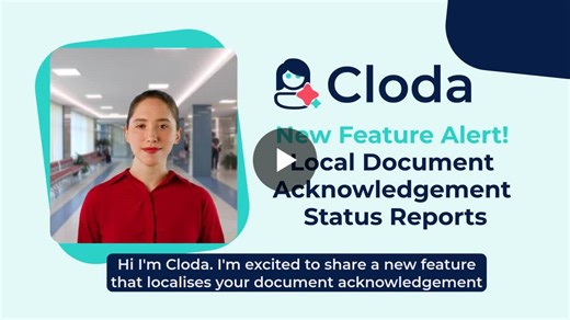 Local Document Acknowledgement Status Reports | HCI