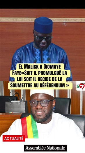 El Malick Ndiaye sur la révision constitutionnelle au Sénégal