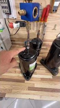 Compressor inverter, monofásico, como saber qual é qual