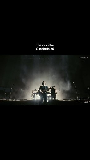 The xx performing their hit “ intro “ at Coachella 26 #thexx #intro #coachella2026 #fyp #viral #creatorsearchinsight