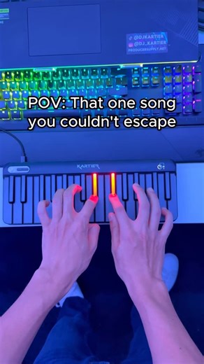 Kartier on Instagram: "Do you remember this Melody? Cop this keyboard in bio for yall with the 1,000 famous presets"