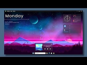 How To Make Your Windows 11 Desktop Look Cool | MAC Feel