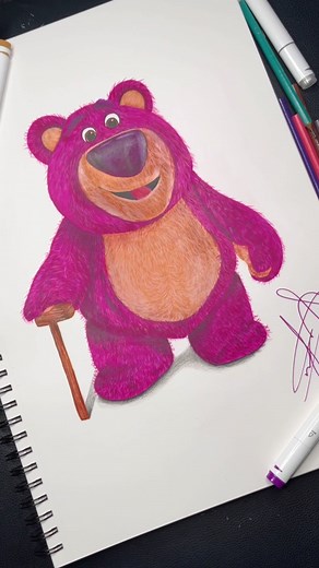 Dibujo fácil de Lotso de Toy Story