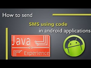 How to send SMS using code in android application