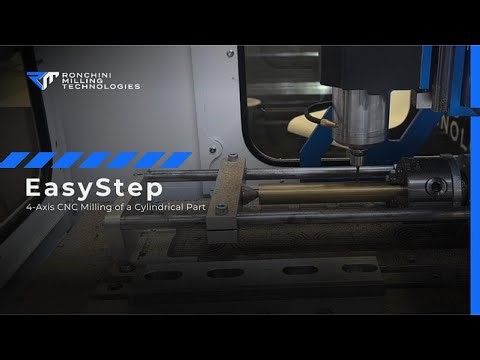 EasyStep | 4 Axis CNC Milling of a Cylindrical Part