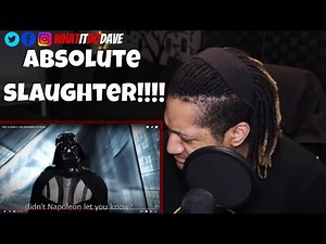 Reaction to Darth Vader vs Hitler 1-3. Epic Rap Battles of History.