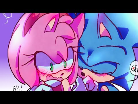 Sonic Kisses Amy | Sonamy Comic Dubs