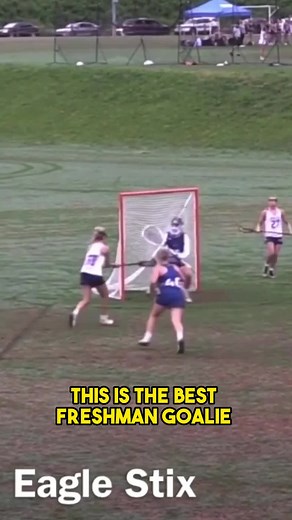 This is the best freshman goalie in college lacrosse #lacrosse #womenslacrosse #viral #fyp