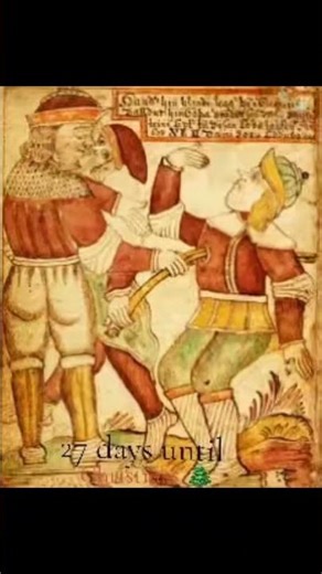 The Norse god Balder and the origin of mistletoe tradition. #christmas story in comments