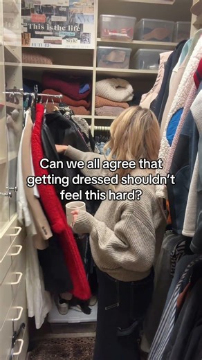 Can we all agree that getting dressed shouldn’t feel this hard? A full closet doesn’t always mean a