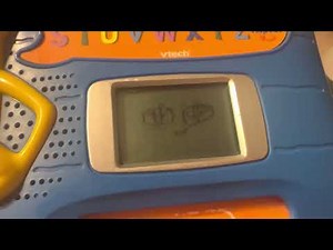 VTech write and learn letter pad