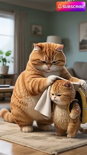 "Cat vs Titan Tiger 😹 Funny Cartoon | Funny Cartoon Shorts 2025" #pnaipanda #PNAIPanda