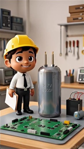 What is a Supercapacitor? | Fast Charging Device #sciencecircuits #itistudents #education #chemistry