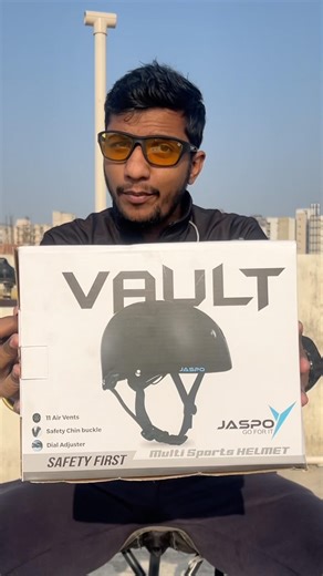 Jaspo Vault Helmet 🪖🔥 One Helmet for Skating, Cycling & More! #helmet #skating
