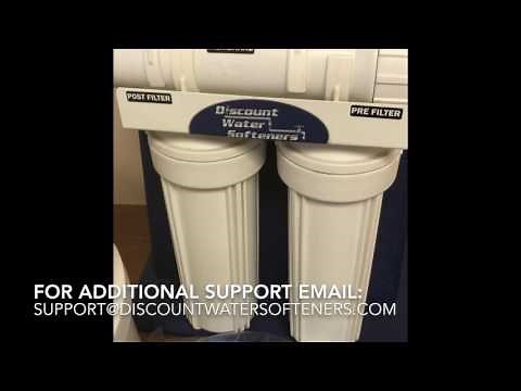 Reverse Osmosis Filter Change Video Guide - Discount Water Softeners