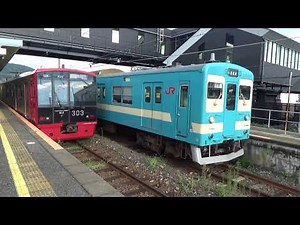 【自然を駆け抜ける国鉄車両!復刻塗装あり！小さな駅に6両編成も!?】JR筑肥線発着集