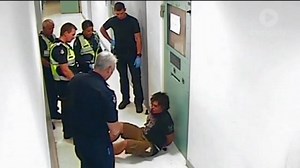 WARNING: Graphic footage - The Age has uncovered CCTV vision of Victoria Police using excessive force inside the Bendigo police station. This is the third video of alleged police brutality in Victoria to emerge in the last two days. #TenNews | 10 News