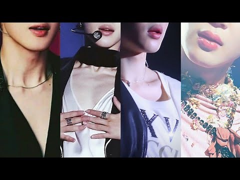 Jimin's plump lips compilation| perfect lips