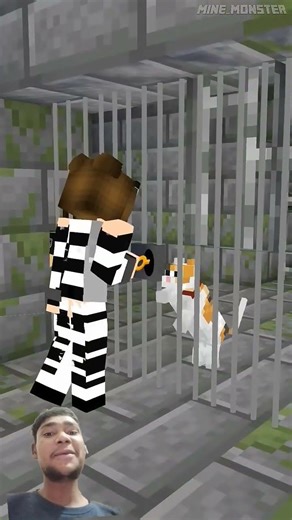 Kitty save JJ's sister - minecraft animation #shorts