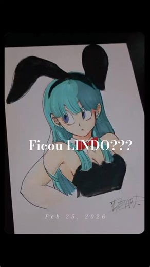 Drawing Bulma 💕 #drawing #shorts #dragonball #anime