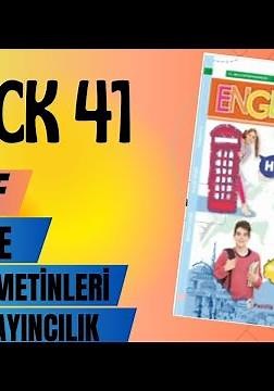 Track41 | İngilizce 4. Sınıf Pasifik Yayıncılık Dinleme Metni