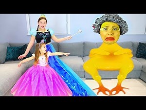 Ruby & Bonnie play funny tricks with granny