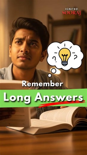 4-Steps Memorize Long Answers 📚✨