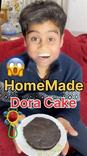 Homemade Dora cake papa ne bnaya 😱🎂#shorts #minivlog
