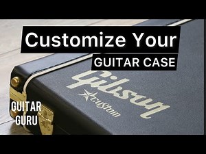 Customize Your Guitar Case || how I made a custom guitar case