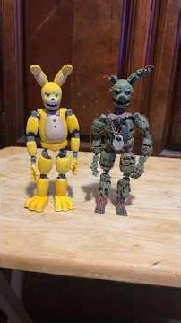 Making my custom spring bonnie action figure (part 1)￼ #fnaf #actionfigure