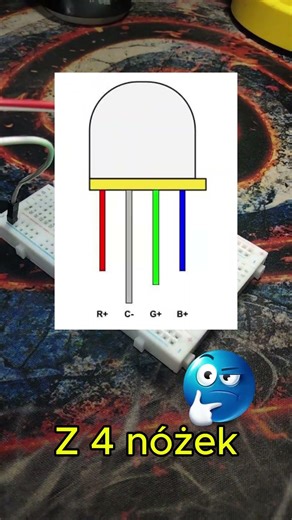 Jak używać diody RGB? #arduino #electronic #arduinoproject