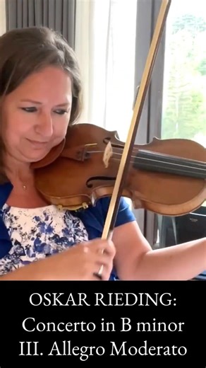 Oskar Rieding Violin Concerto in B Minor Op. 35 – III. Allegro Moderato 🎻 #shorts
