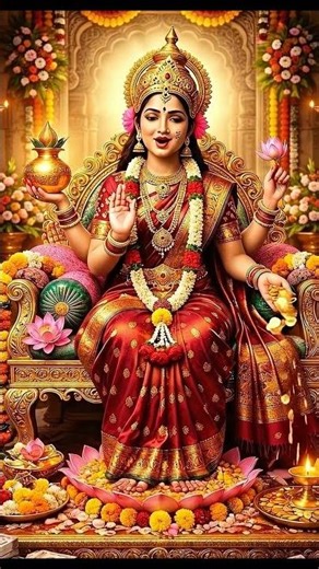 Jai Maa Lakshmi 🌹💰🙏 | #shorts #lakshmimantra ##ashirwaaad #hindugoddes