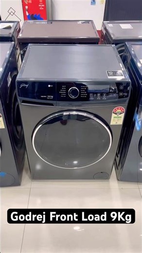 Godrej Front Load 9Kg Digital Inventor Washing Machine 🔥